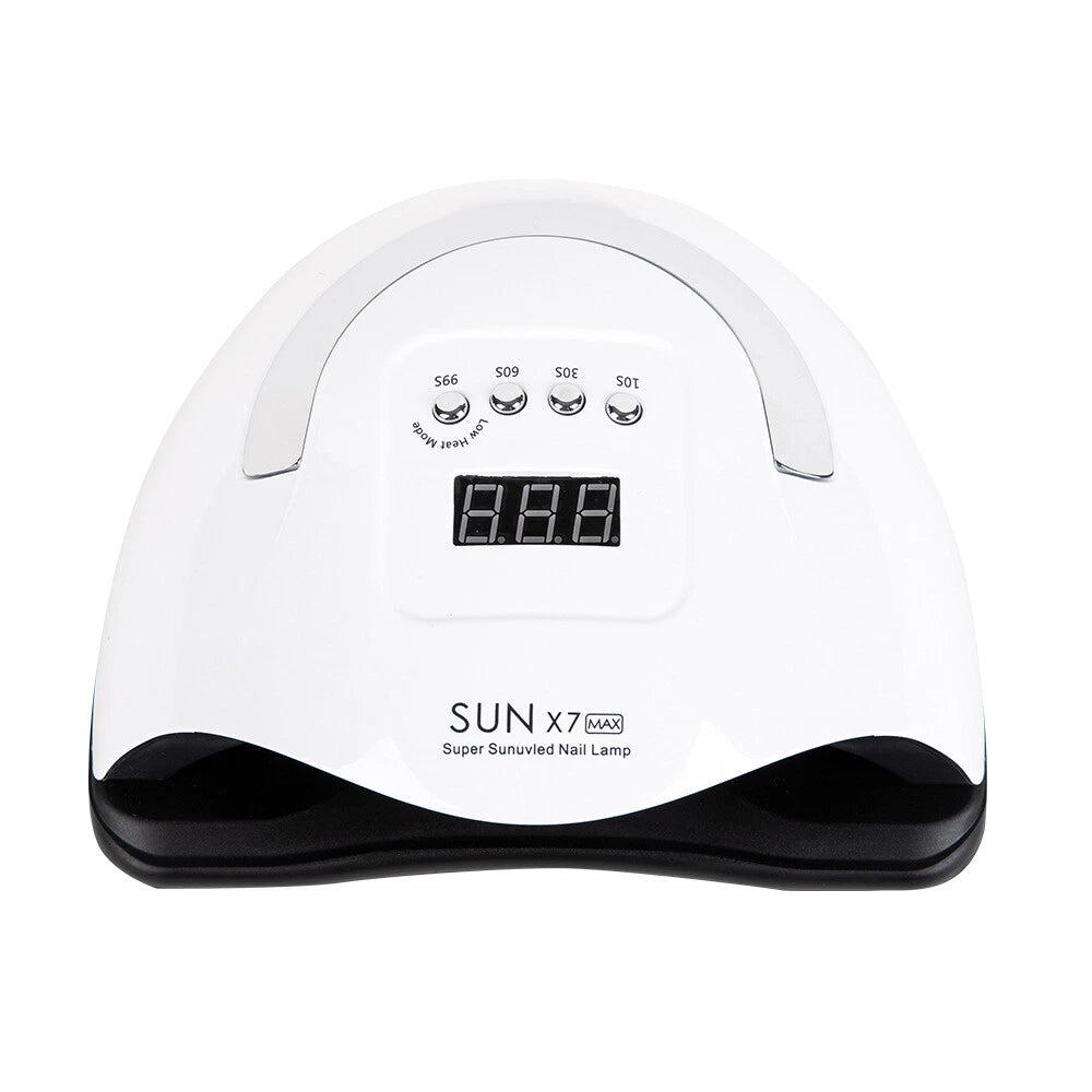 | InstaCure Nail Dryer | 220W Nail Dryer LED Lamp UV Light Polish Gel Curing Machine Electric Manicure