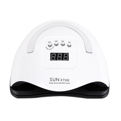| InstaCure Nail Dryer | 220W Nail Dryer LED Lamp UV Light Polish Gel Curing Machine Electric Manicure